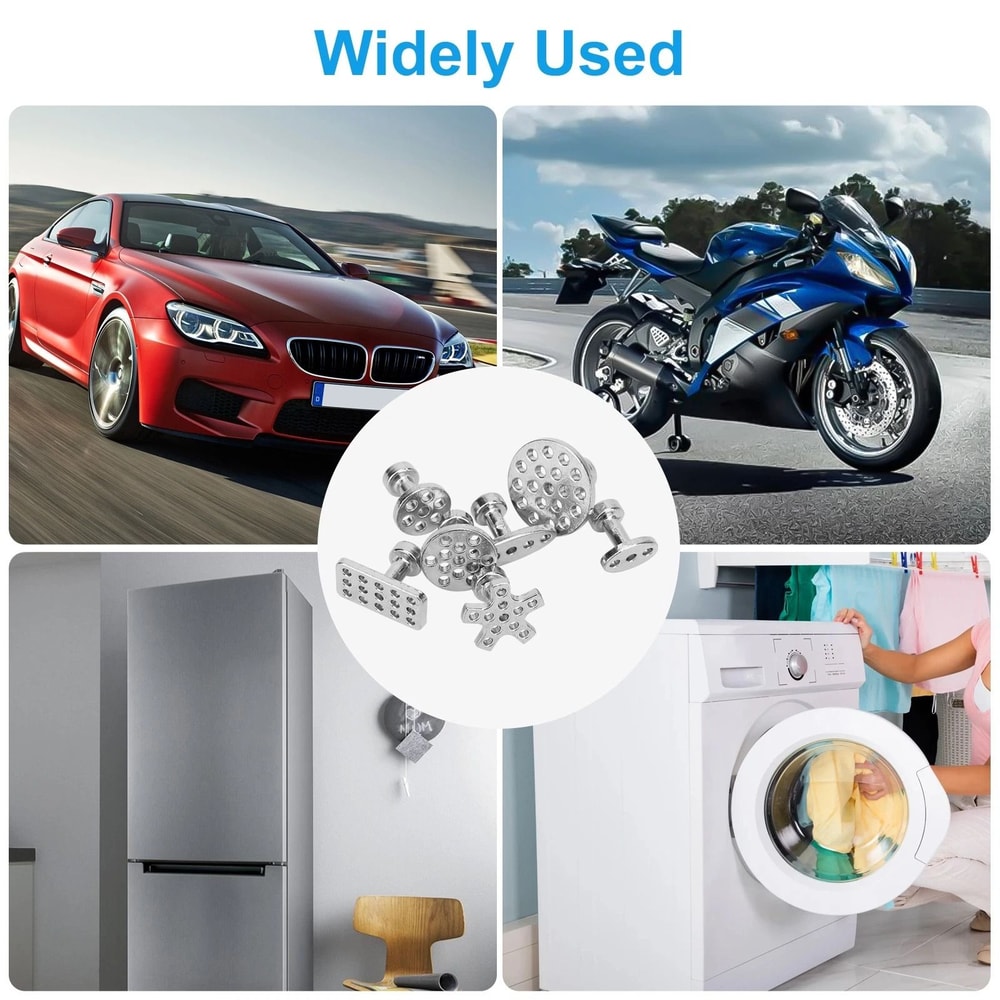 Car Dent Repair Tool Set Paintless Zinc Alloy Puller Multiple Sizes 2