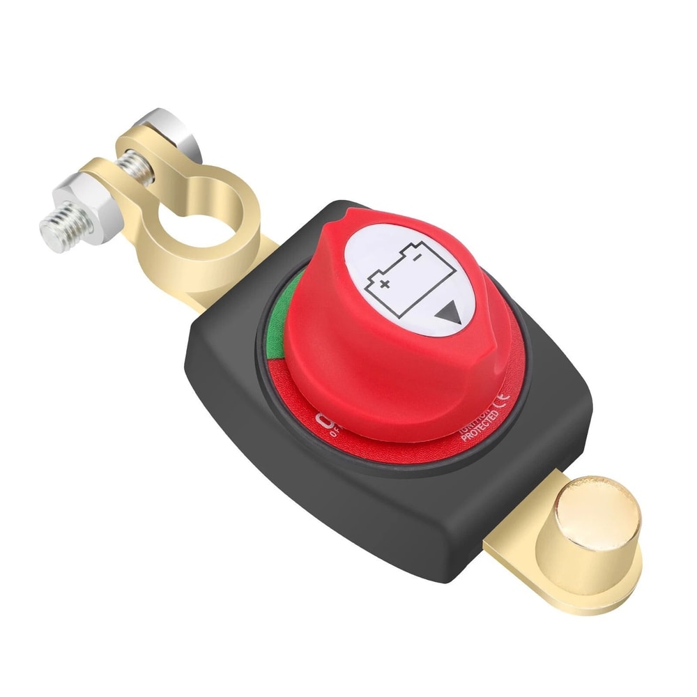 Battery Power Switch Disconnect Isolator OnOff Cut Master For RVs Boats Cars 0