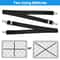 Adjustable Elastic Bed Sheet Fastener Suspenders Straps Mattress Covers Clips Gripper For King Quee 5