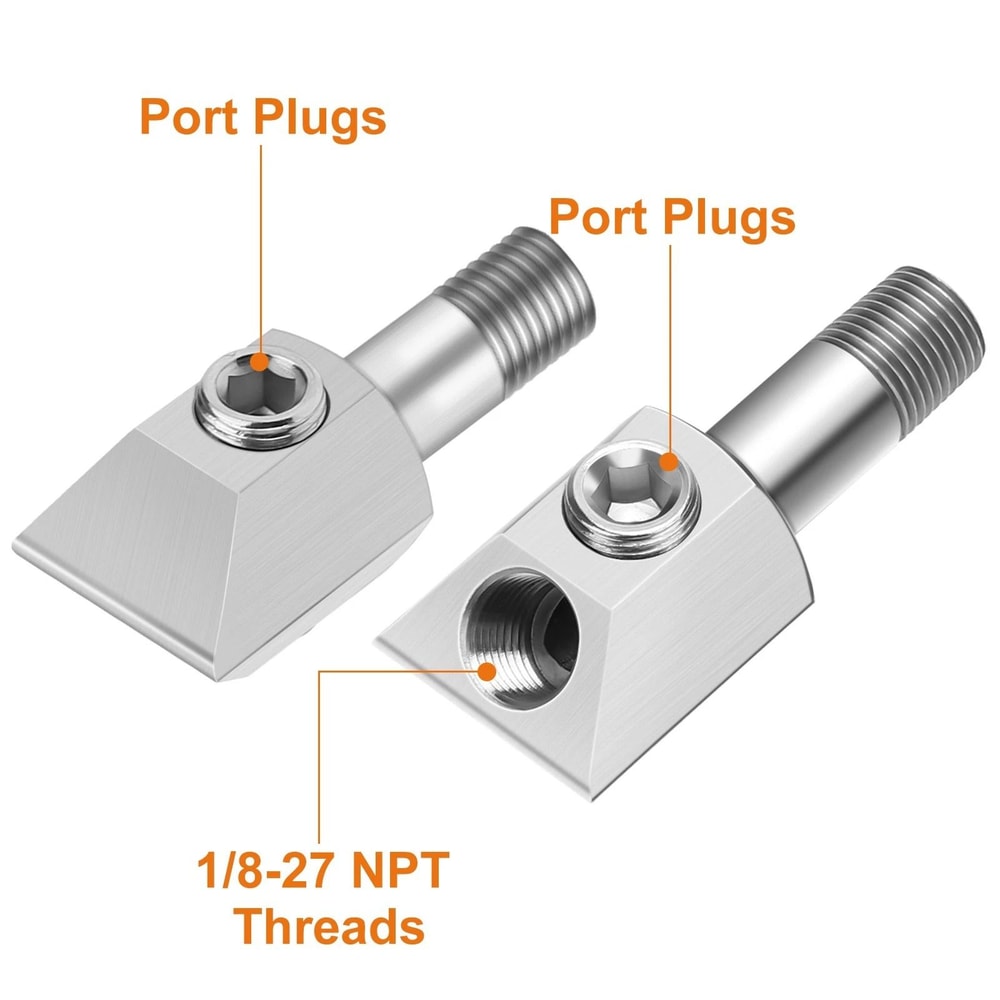 Durable Oil Pressure Sensor Adapter NPT Port For GM Engines 4