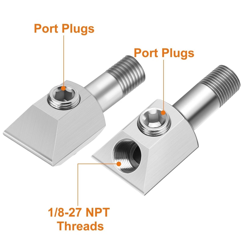 Durable Oil Pressure Sensor Adapter NPT Port For GM Engines 4