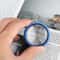 Pocket Magnifying Glass Tool For Jewelry Repair And Viewing Small Objects 0