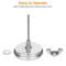Temperature Thermometer Gauge For BBQ Grill Smoker Pit Stainless Steel Probe 3