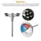 Temperature Thermometer Gauge For BBQ Grill Smoker Pit Stainless Steel Probe 4