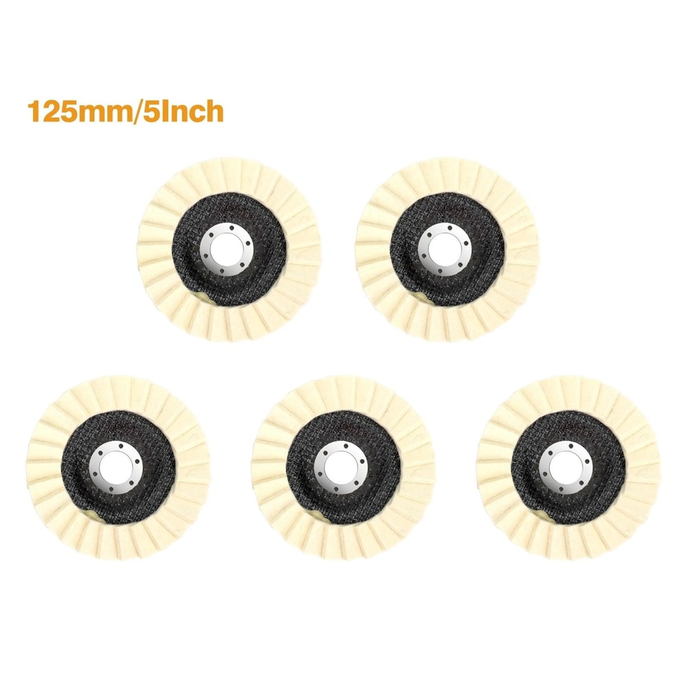 Polishing Buffing Wheel Pad Wool Felt Flap Disc For Metal Stone Wood 8