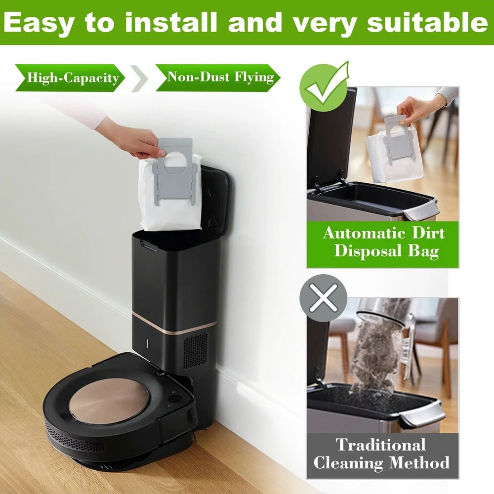 Reusable Zippered Dust Bag Large Capacity Vacuum Replacement Bags 1