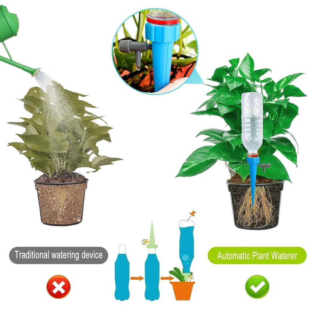 Automatic Self Watering Spikes Drip Irrigation System For Plants EcoFriendly Watering Device For In 3