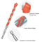 Concrete Drill Bits Set Premium Carbide Tip Hammer Drill Bits For Masonry Tile Glass Cement And Bri 3