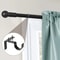 Curtain Rod Brackets No Drill Heavy Duty Curtain Holder For Wooden Window Frames 0