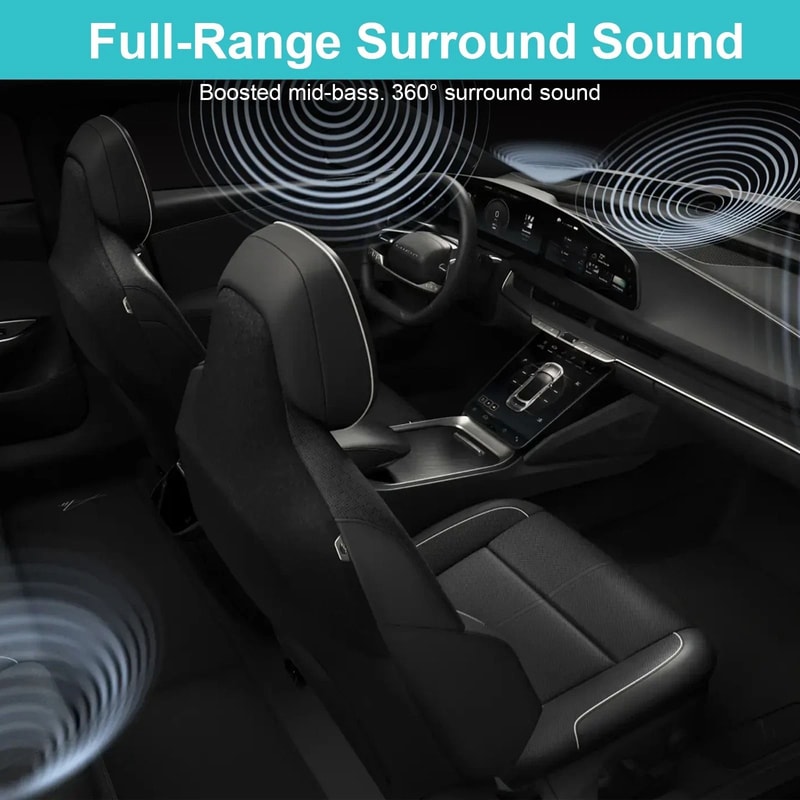 Dash Speaker Bass Insulation Ring Car Door Noise Cushion Woofer Foam Pad 4