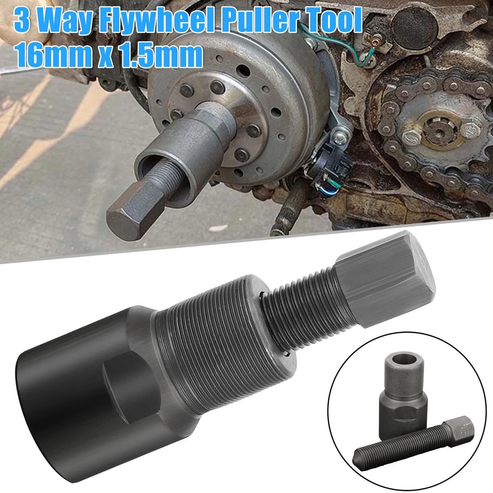 Motorcycle Flywheel Puller Set Magneto Stator Puller Tool 3