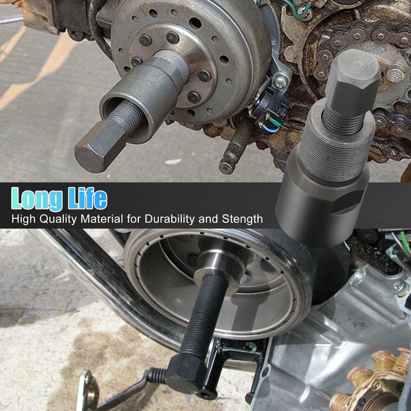 Motorcycle Flywheel Puller Set Magneto Stator Puller Tool 4