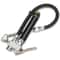 HeavyDuty Air Tire Inflator Dual Head Chuck Pressure Gauge With Rubber Hose 0