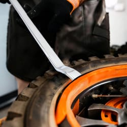 tire iron spoon lever for tire mounting, removal, alloy steel pry bar for cars & motorcycles