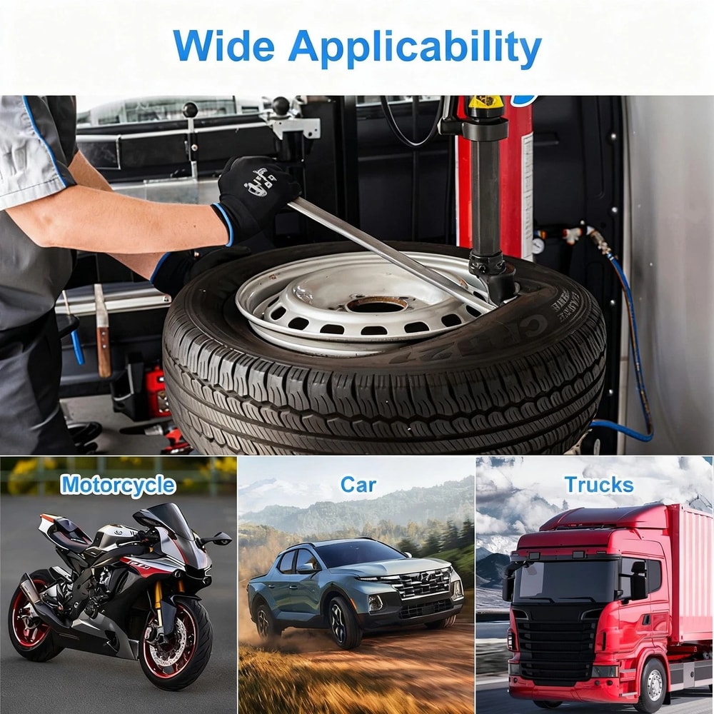 Tire Iron Spoon Lever For Tire Mounting Removal Alloy Steel Pry Bar For Cars Motorcycles 2