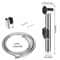 Hand Held Toilet Bidet Sprayer With Hose Durable Stainless Steel Bathroom Water Spray Head 6
