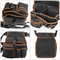 Electrician Tool Pouch Belt Durable Fabric Work Organizer With Adjustable Waist Strap 4
