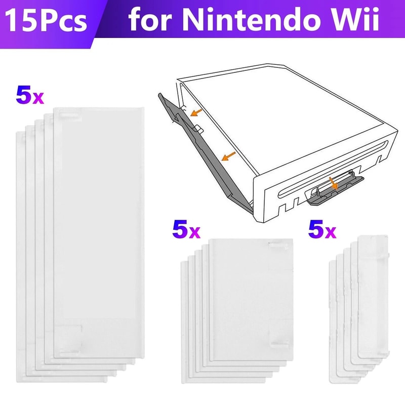 Replacement Memory Card Door Slot Cover Lids 6