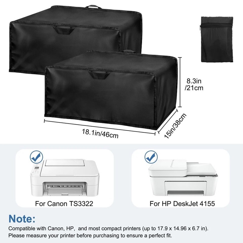 Water Dust Resistant Printer Dust Cover Set For Printers 5