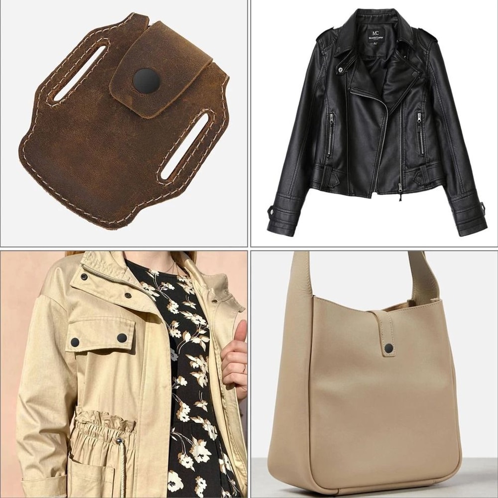 Heavy Duty Snap Fastener Kit With Tool Metal Snap Buttons For Sewing And Leather Crafts 1