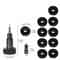 Wheel Stud Hub Cleaner Kit For Brake Disc Rust Removal And Polishing 6