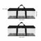 Clear PVC DVD Storage Bags Media Holder Case With Handle Durable Zipper Design 1