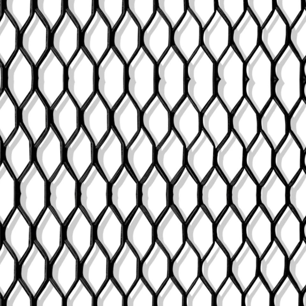 Universal Black Aluminum Car Grille Mesh Net Sheet Auto Grill For Protection And Customization 4