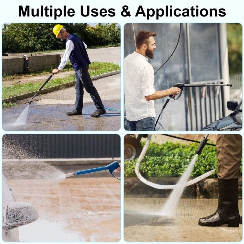 Pressure Washer Quick Connect Adapter Kit Stainless Steel Fittings 1