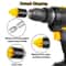 Drill Brush Attachment Set For Carpet Tile Grout Cleaning Power Scrubber 5
