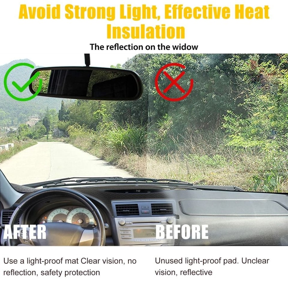 Custom Dashboard Mat AntiUV NonSlip Car Interior Pad 3