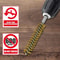Brass Bore Cleaning Wire Brushes Set For Power Drill Versatile Cleaning For Tubes Ports Cylinders 3