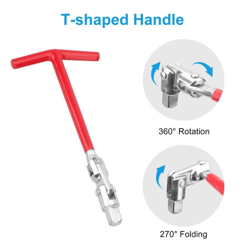 Spark Plug Socket Wrench THandle Tool For Car And Motorcycle Maintenance 5