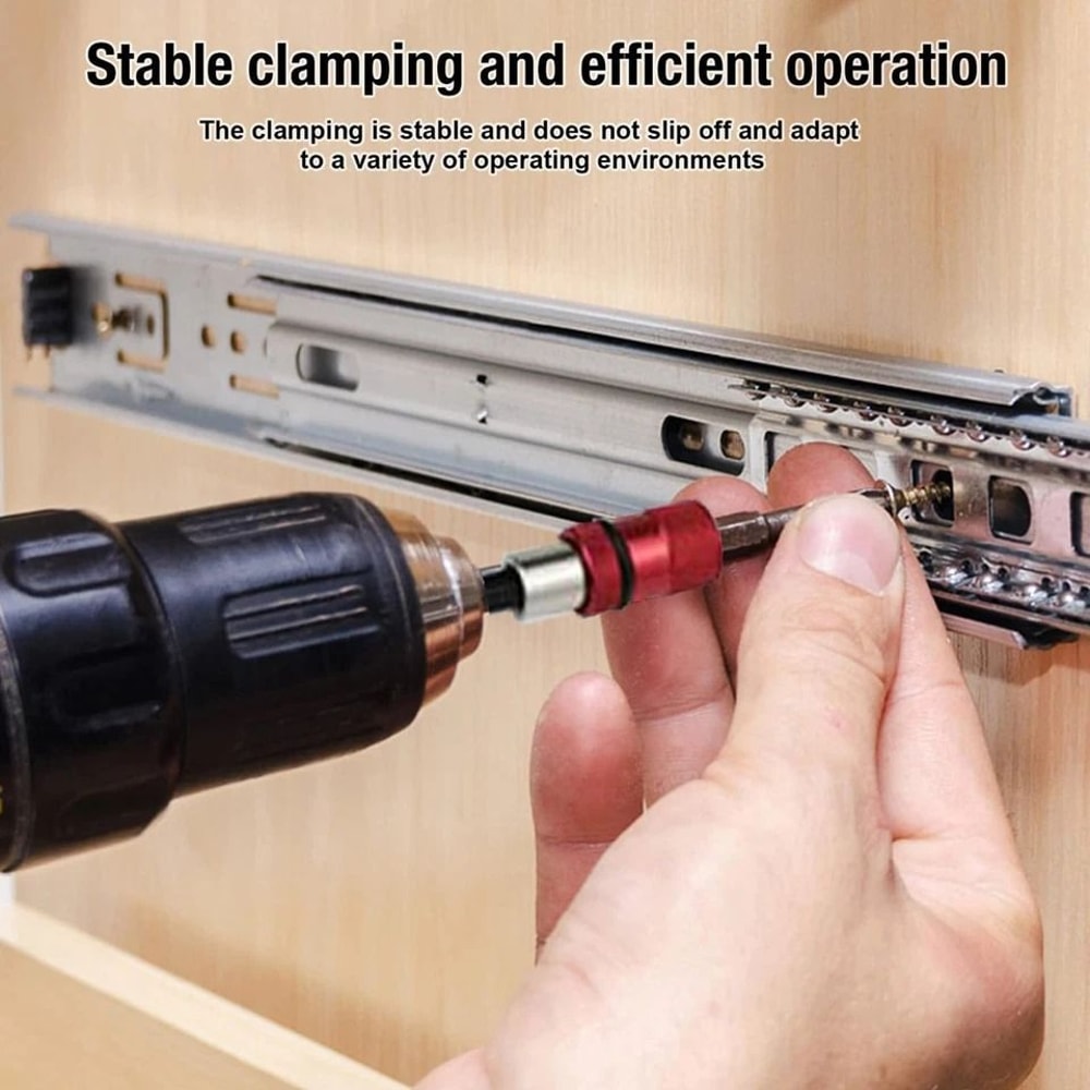 Drill Extension Bit Holder With Quick Release Magnetic 3