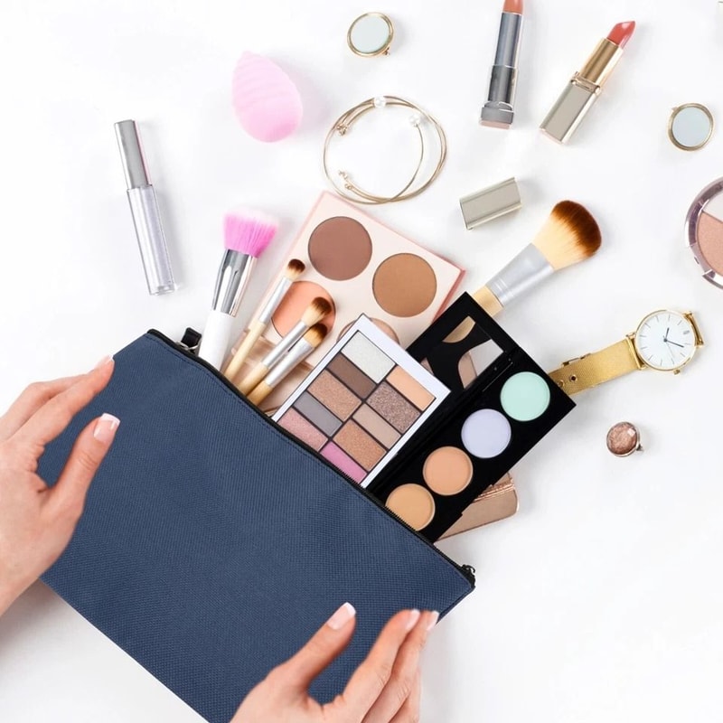 Waterproof Zippered Deposit Bags Durable Money Organizer Safe Cash Storage 0