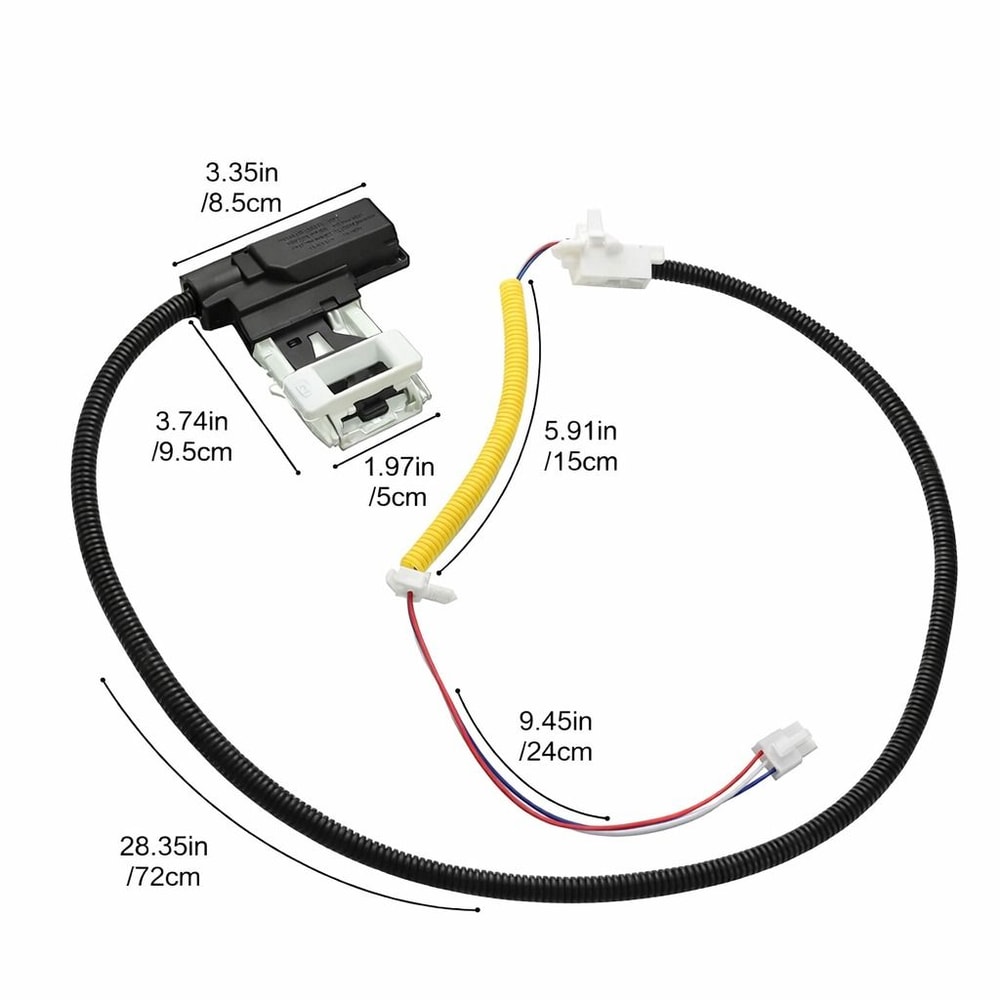 Washer Lid Lock Latch Switch Replacement For Whirlpool And Washers 6