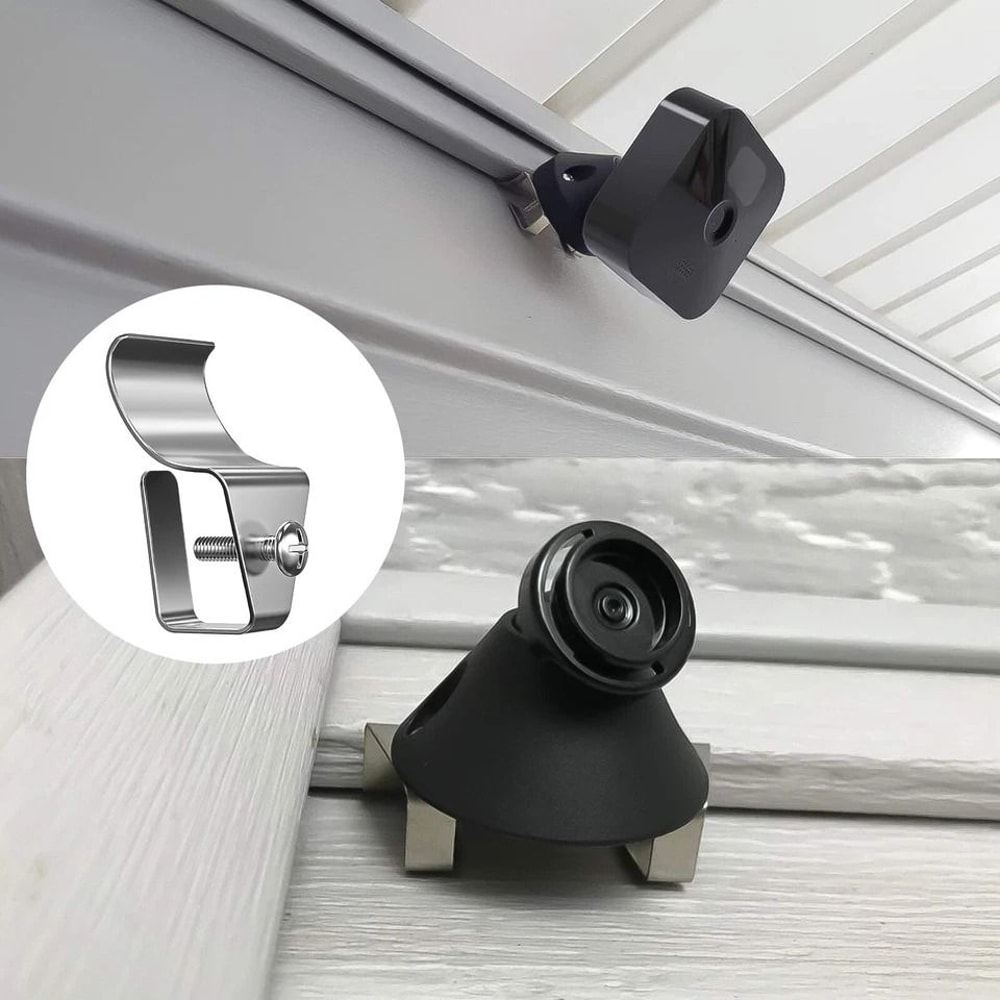 Heavy Duty Siding Clips For Outdoor Cameras No Holes Easy Mounting For Blink And Ring 0