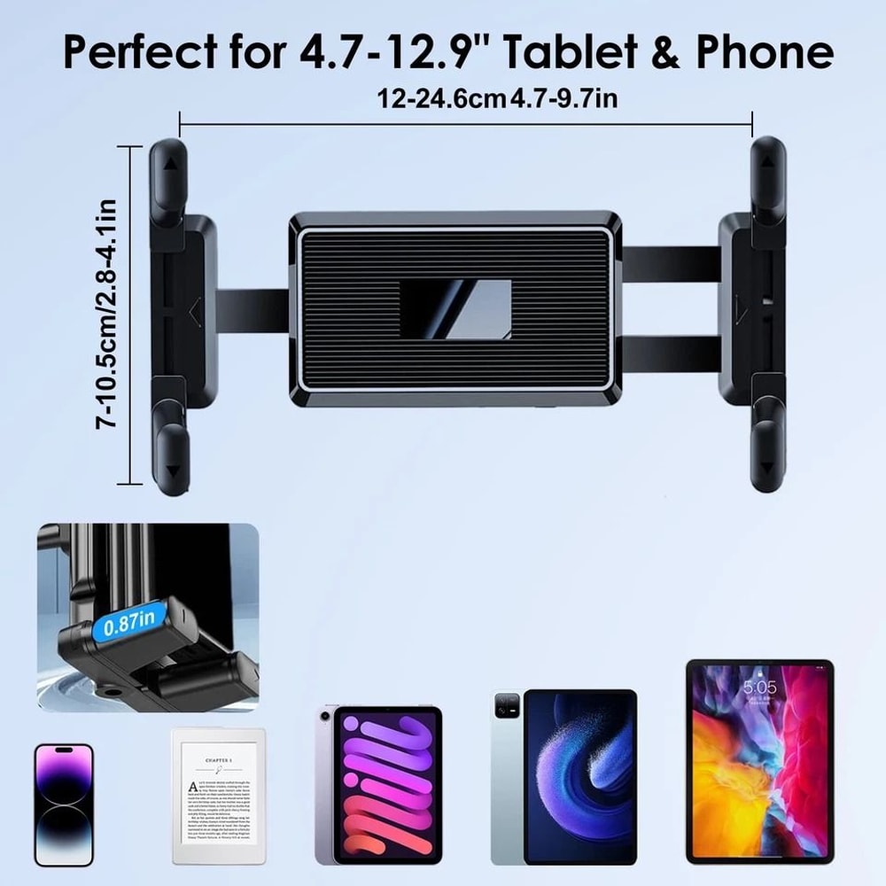 Universal Tablet Phone Wall Mount Holder Adjustable 6