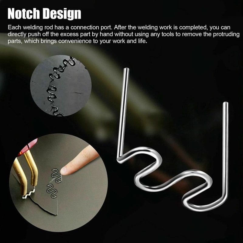 Stainless Steel Hot Staple Welding Plastic Repair Kit For Automotive Bumper Repair 1