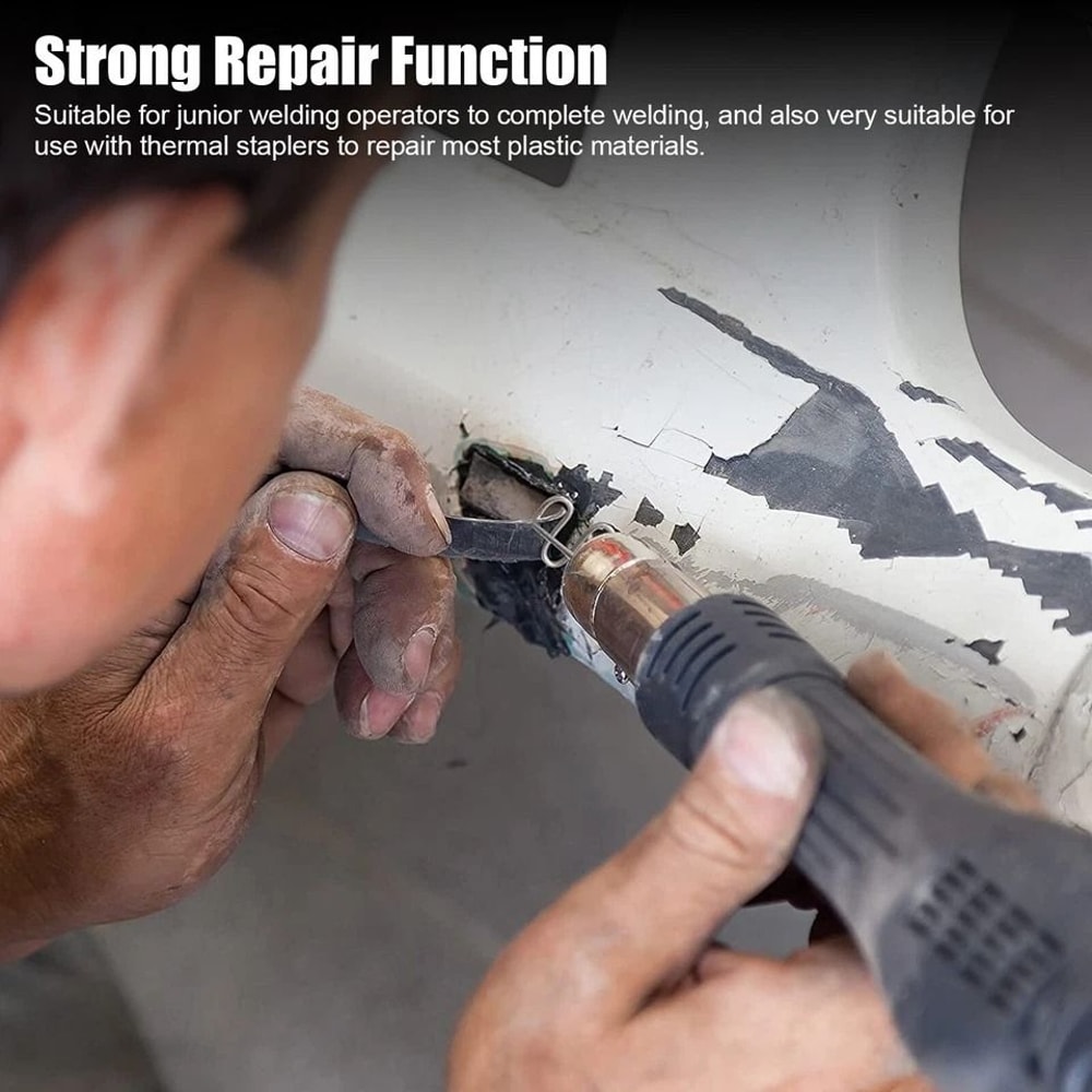 Stainless Steel Hot Staple Welding Plastic Repair Kit For Automotive Bumper Repair 4