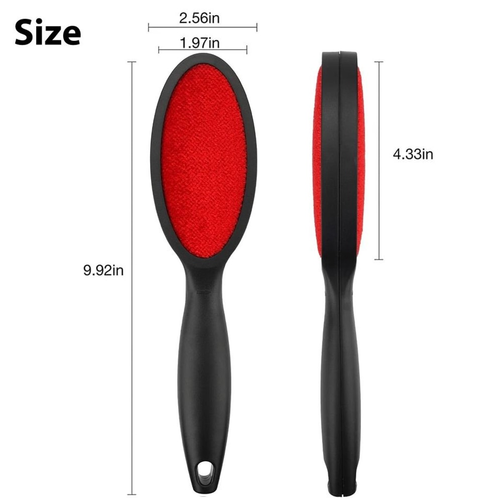 Magic Lint Remover Brush DoubleSided Fabric Cleaner For Clothes Pet Hair Fuzz And Dust 3
