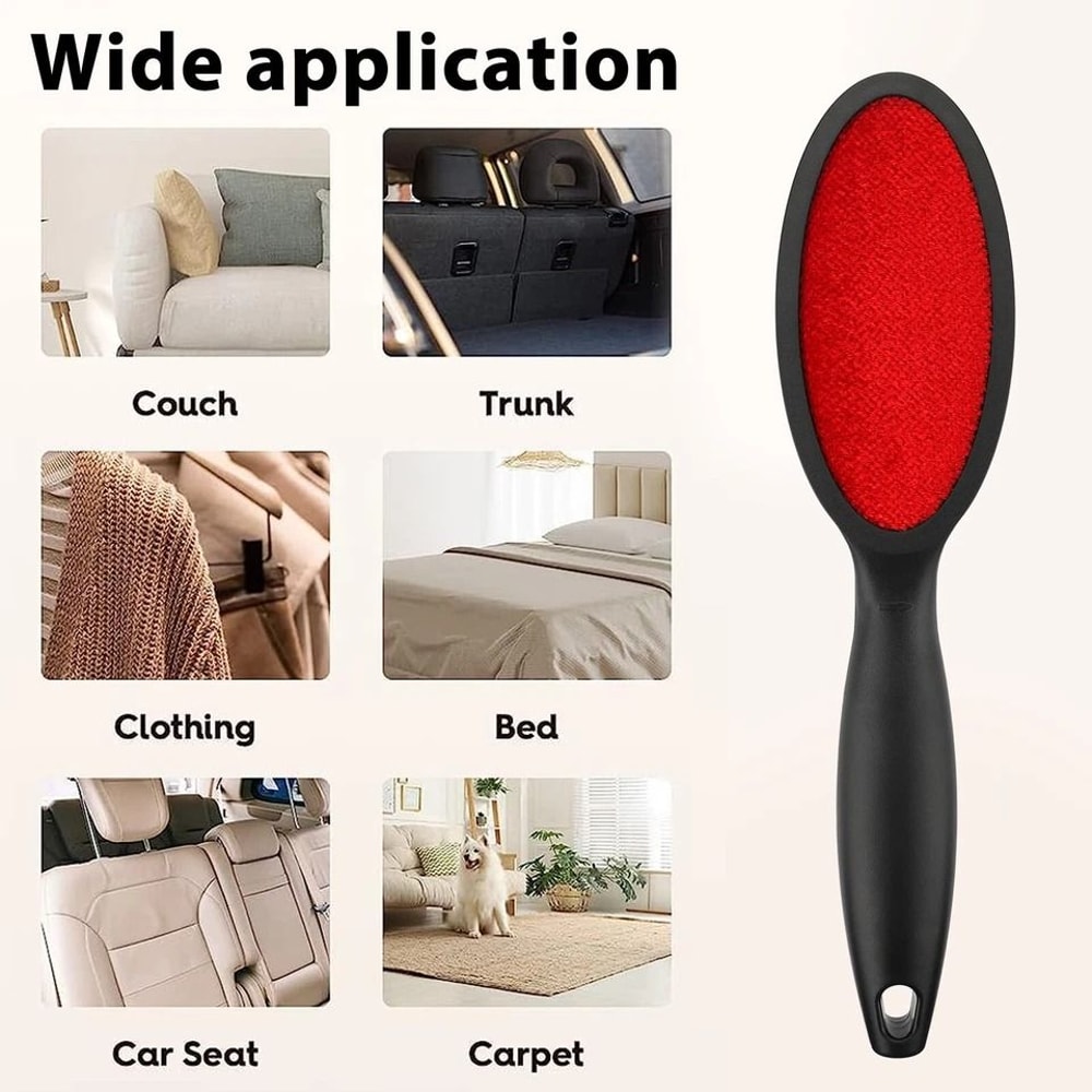 Magic Lint Remover Brush DoubleSided Fabric Cleaner For Clothes Pet Hair Fuzz And Dust 1