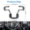 Carbon Fiber Look Steering Wheel Cover Trim Premium Sporty Upgrade 5