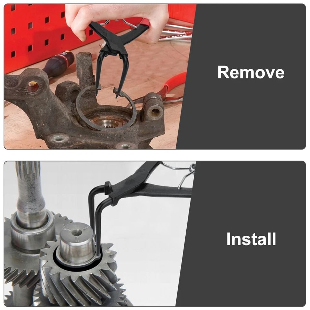 Heavy Duty Internal Master Cylinder Snap Ring Pliers Long Nose Pliers For Precision Snap Ring Remo 1