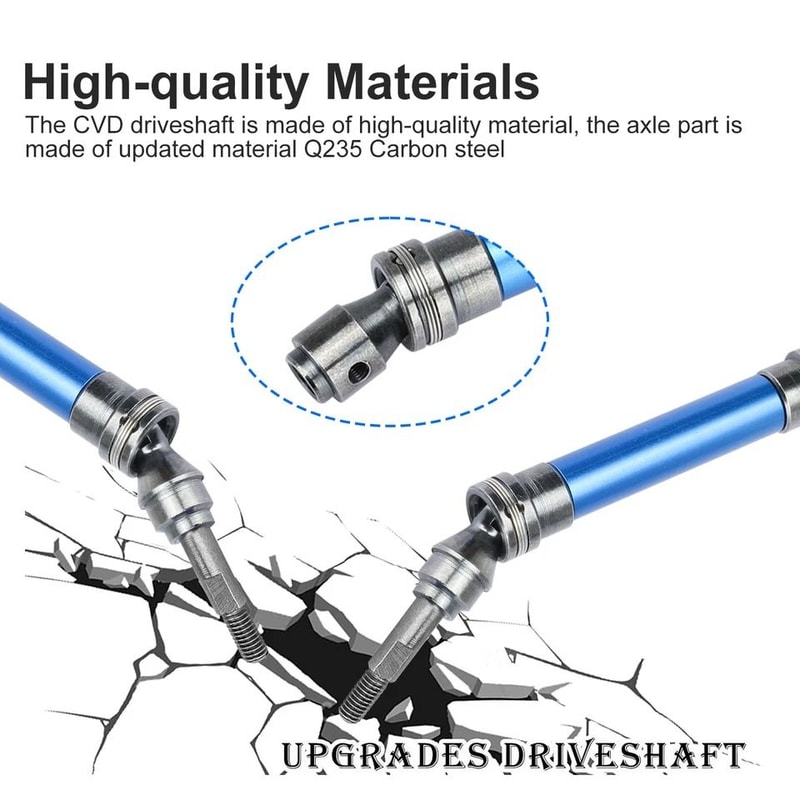 Heavy Duty CVD Drive Shaft Set Front Rear 5