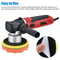 Car Buffing Pads Polishing Kit For Drill Sponge Waxing Foam Polisher 5