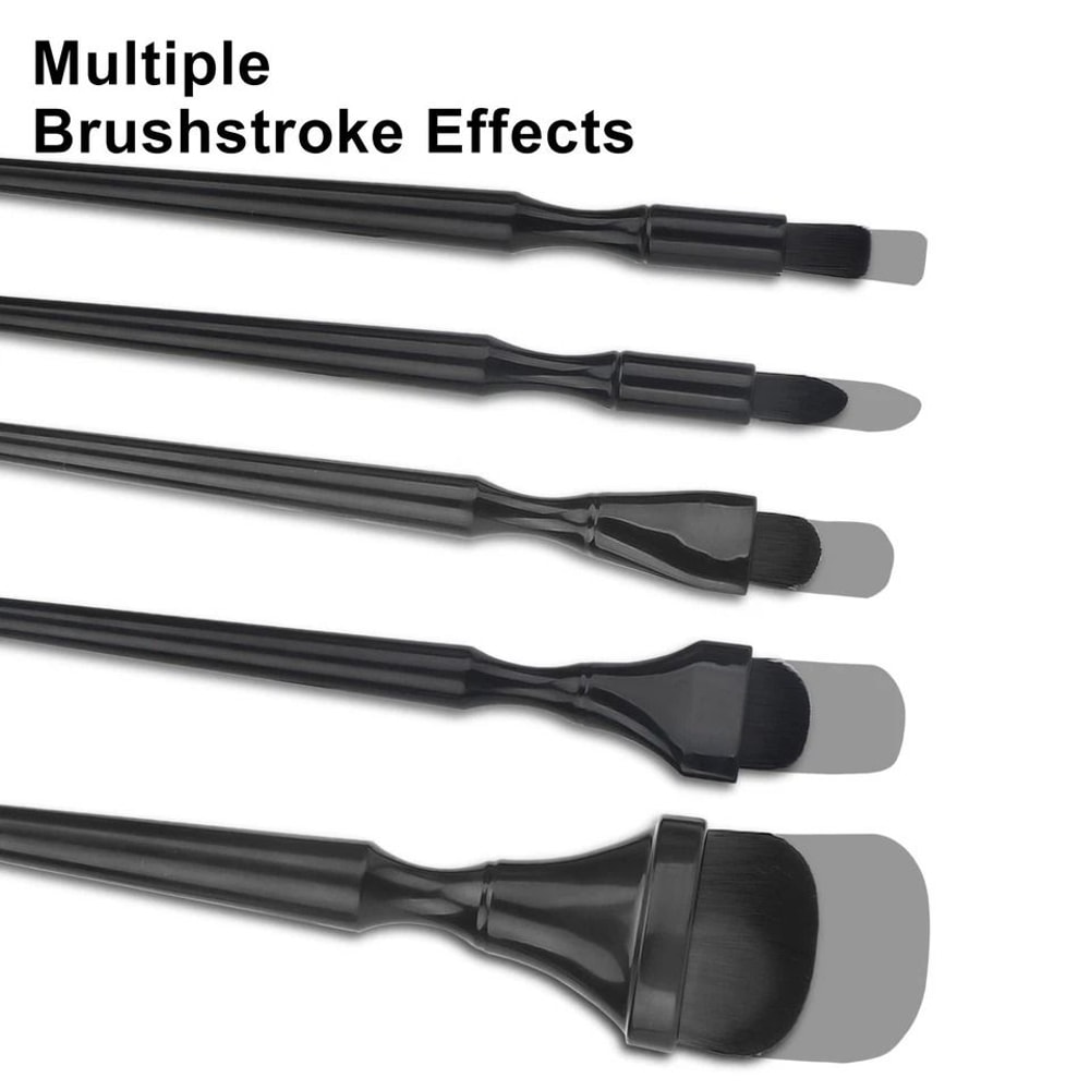 Artist Paint Brush Set For Acrylic Watercolor And Oil Craft Art 3