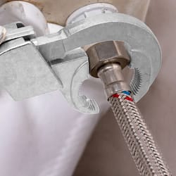 heavy duty double-ended adjustable wrench for plumbing & home repair – universal tool with three interchangeable chucks