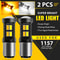 LED DRL Switchback Turn Signal Bulb Dual Color 9