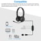USB Headset With Noise Cancelling Microphone Stereo Sound For PC And Laptop 3