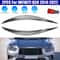 Premium Carbon Fiber Headlight Eyelid Trim LR Eyebrow Covers 8